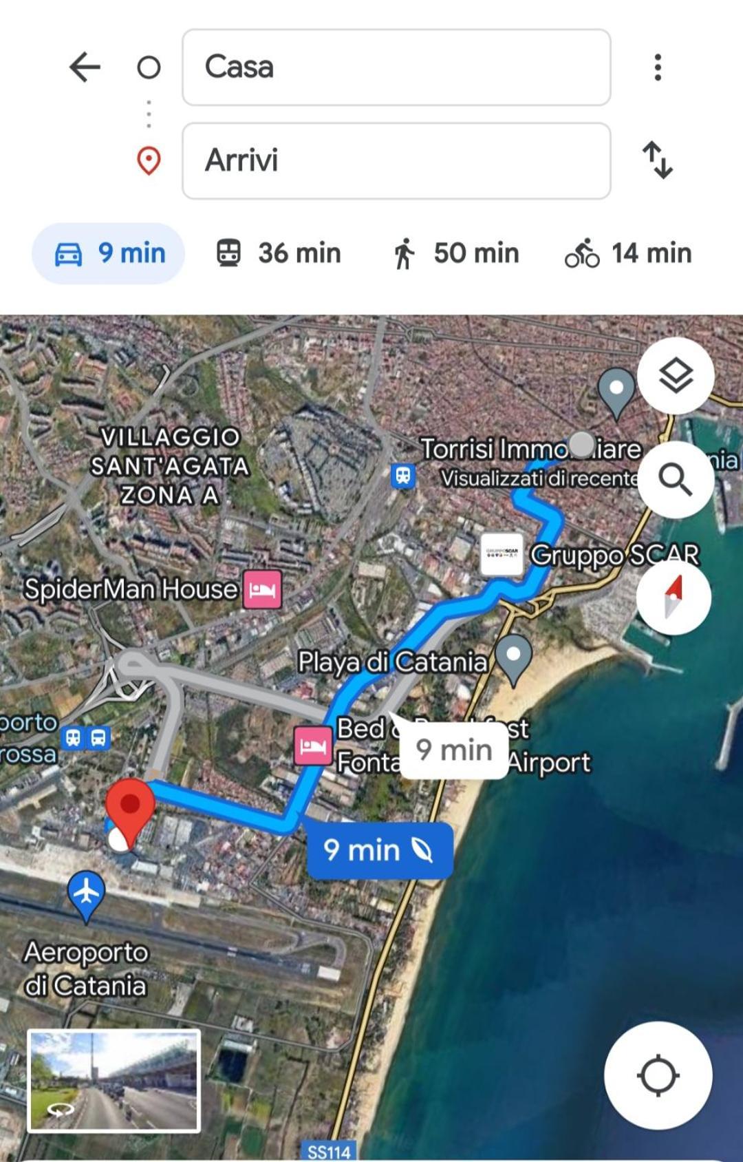 הוילה קטאניה Casa Gramignani מראה חיצוני תמונה